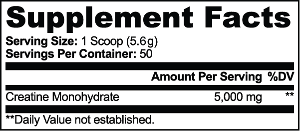 Creatine Monohydrate 2 pack